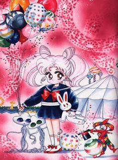 Chibi-Usa at a Carnival