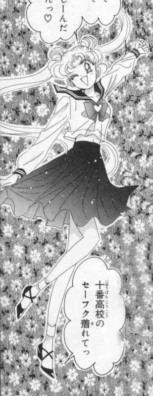 Black and white happy Usagi