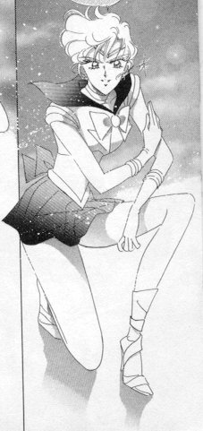 Black and White Sailor Uranus