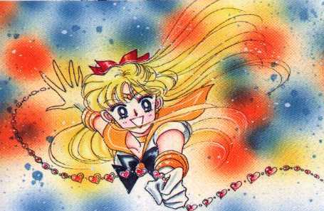 Sailorvenus with her Love Chain