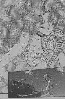 Michiru on the Violin and Haruka on the Piano