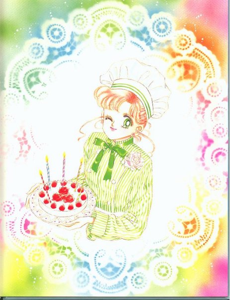 Makoto and Chibi-Usa's Birthday Cake
