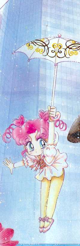 Chibichibi with an Umbrella