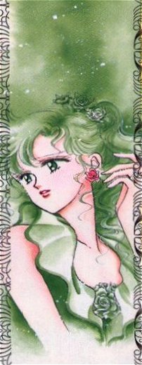 Makoto With Green Hair