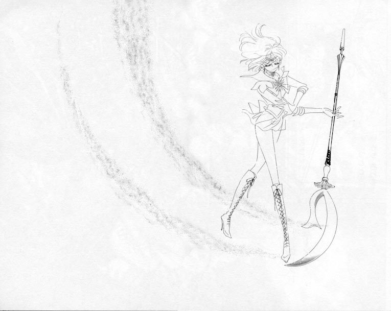 Sailor Saturn and the Silence Glaive