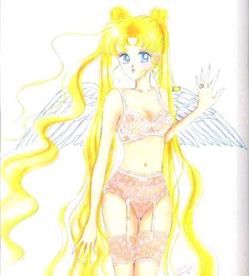 Usagi on her wedding night